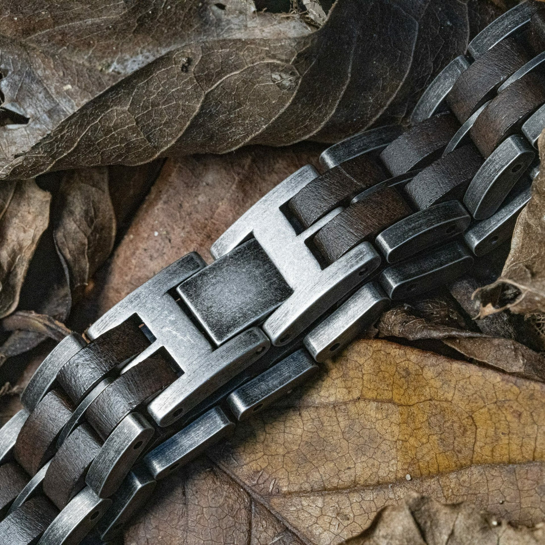 Zuid-Afrika – Kernhout & Verweerd Zilver Houten Armband