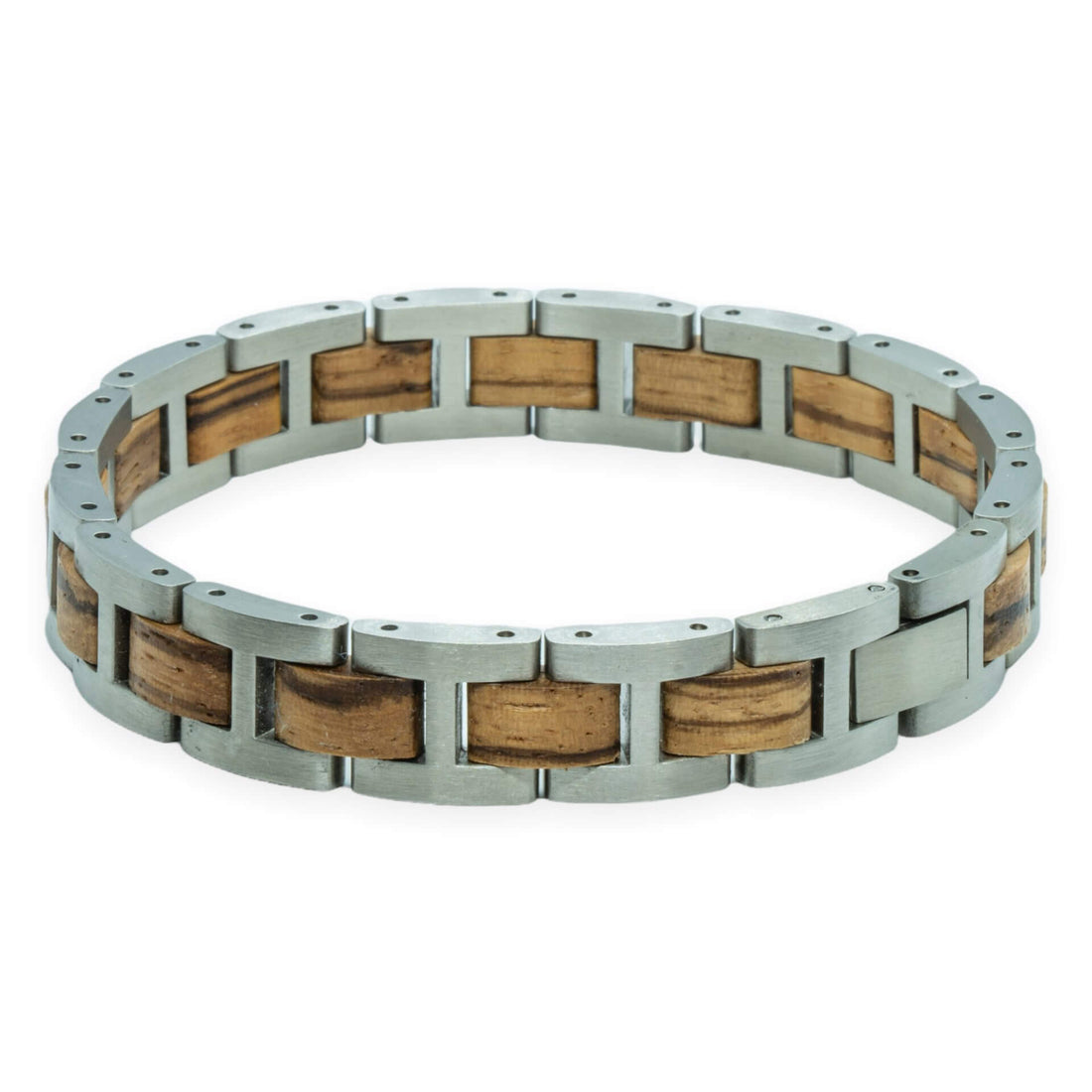 RVS Houten armband - Grand Canyon