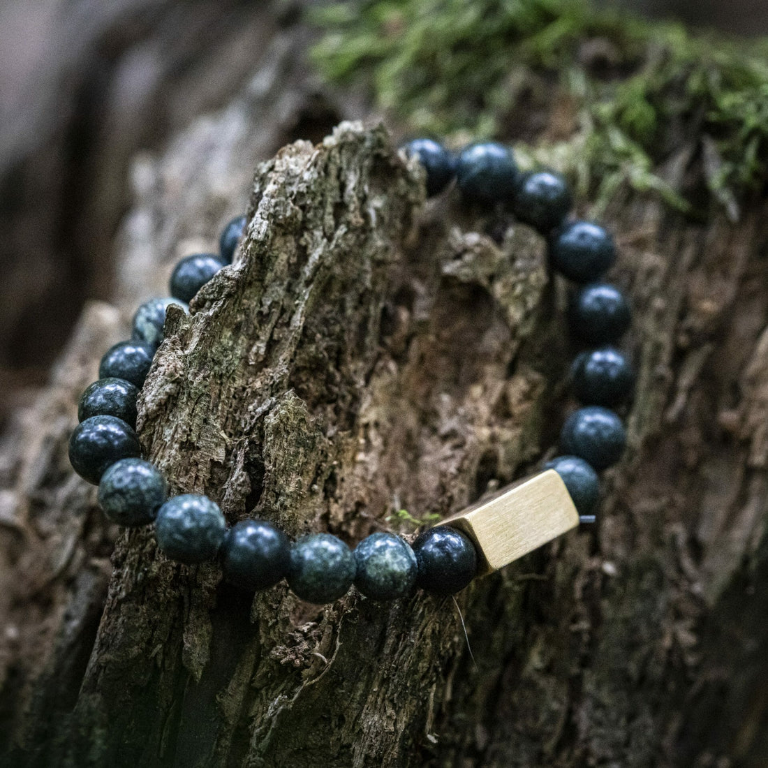 Groene Mussen Agaat - Kralen Armband