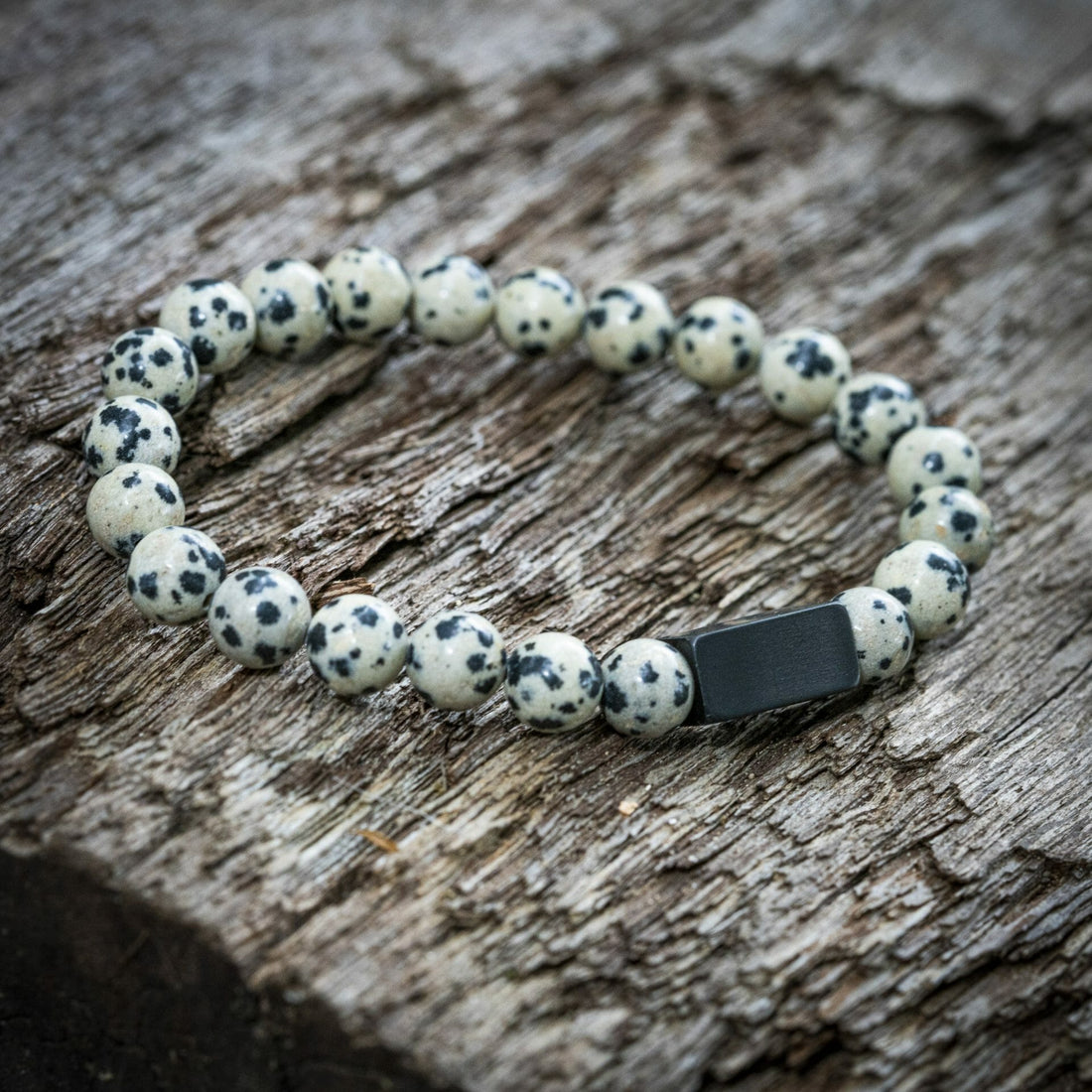 Cow stains (koeien vlekken) - Kralen Armband