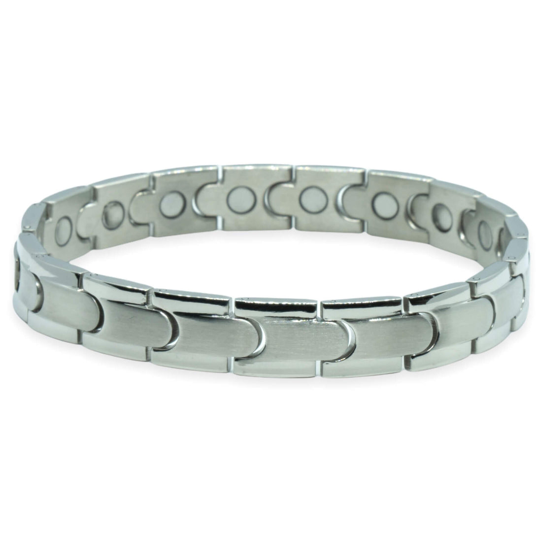 Tegen Psoriasis en Eczeem - Magnetiva® Chromen Magneetarmband