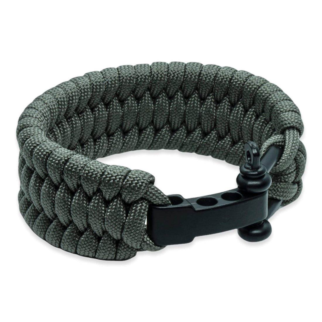 Survival armband - Grijs (verstelbaar)